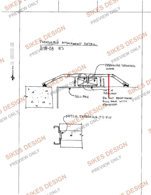 Threshold Attachment Detail — watermarked preview