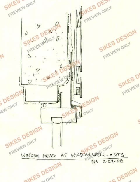 Window Head at Window Well — watermarked preview