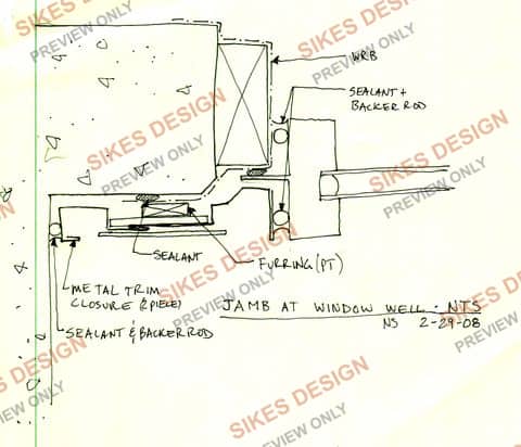 Jamb at Window Well — watermarked preview