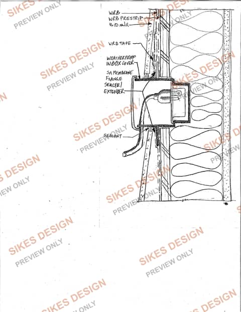 Outside Electrical Outlet Detail — watermarked preview