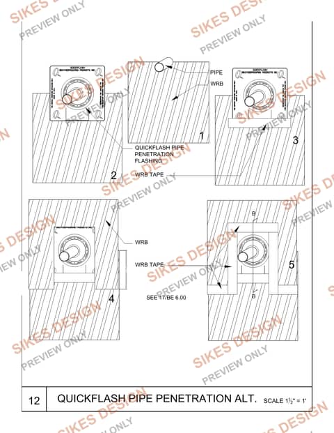 Quickflash Pipe Penetration — Alternate — watermarked preview