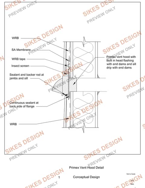 Primex Vent Hood Detail — Conceptual Design — watermarked preview