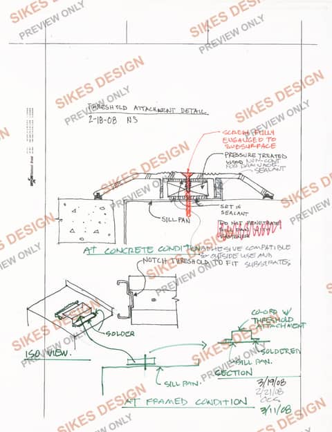 Threshold Attachment — Concrete & Framed Conditions — watermarked preview